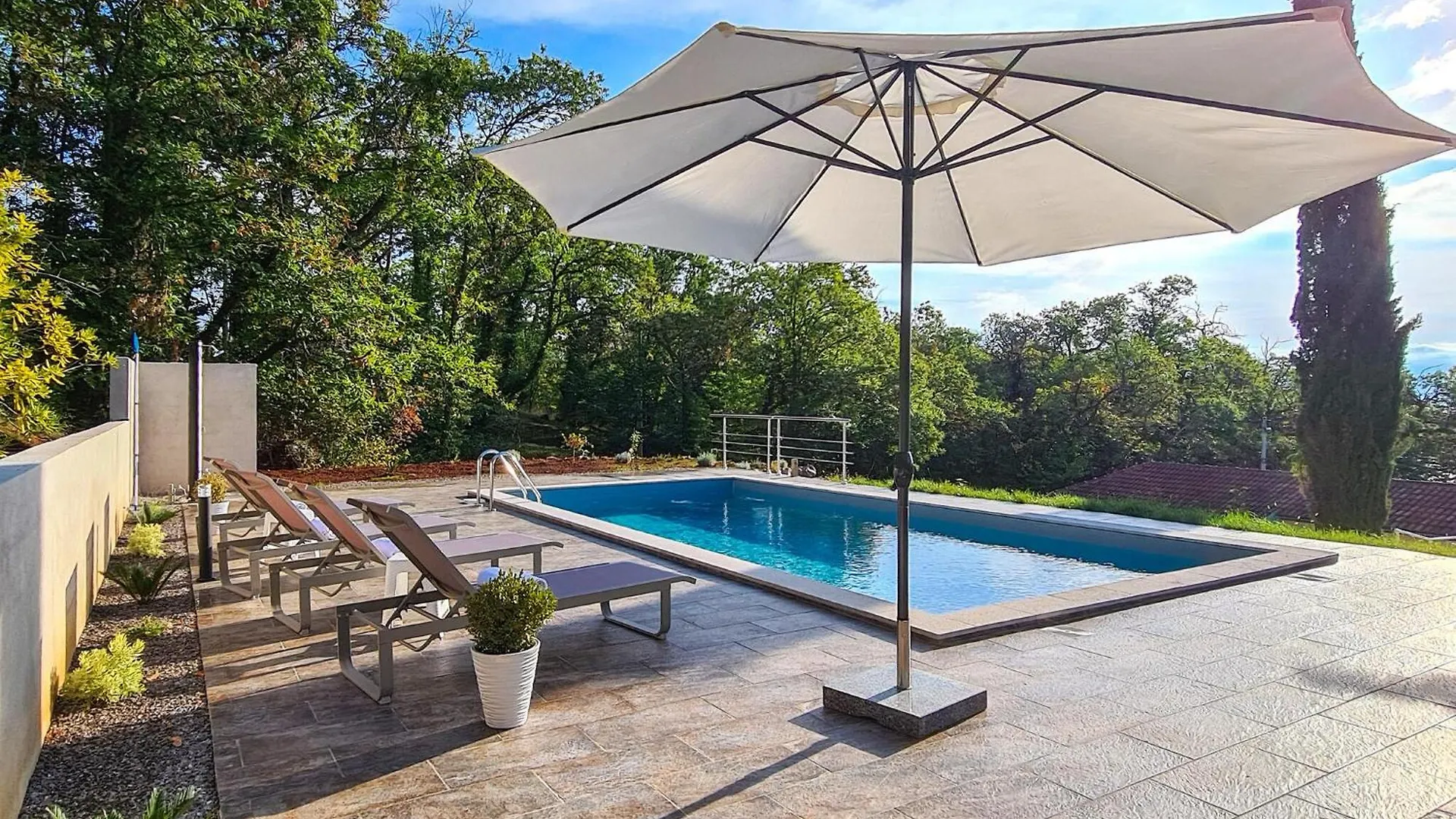 Awesome Home In Lovran With Private Swimming Pool, Can Be Inside Or Outside Croatia